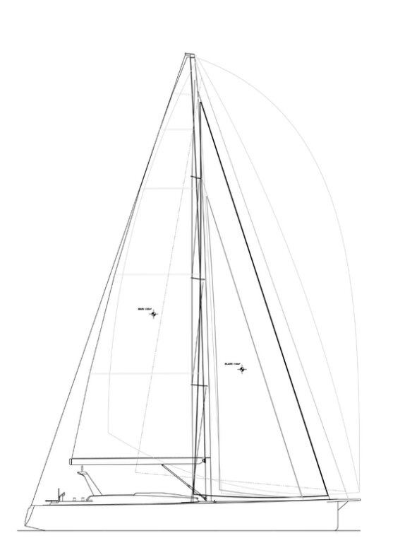 CNB 68 Segelplan